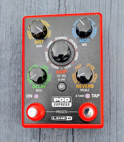 Line6 Pod Express -kitara-multiefektit