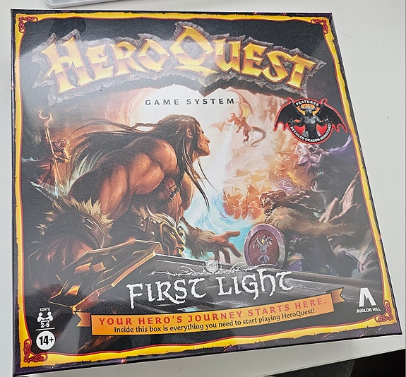 Hero Quest First Light UUSI, AVAAMATON