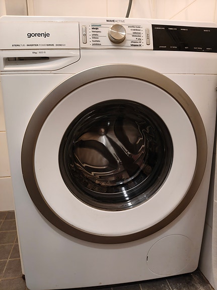 Gorenje pyykinpesukone etuluukulla