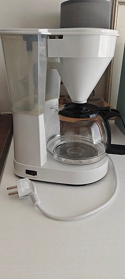 Melitta kahvinkeitin valkoinen