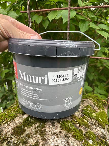 Tikkurila Muuri sisäseinämaali 2,7 l valkoinen