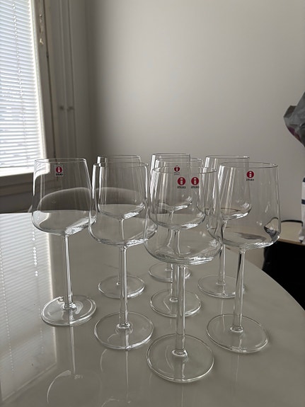Iittala Essence punaviinilasit 8 kpl