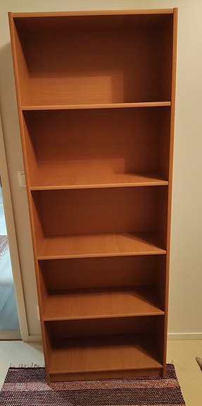 Kirjahylly / hyllykkö pyökki