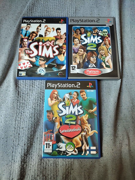 The Sims ja The Sims 2 -pelipaketti PlayStation 2