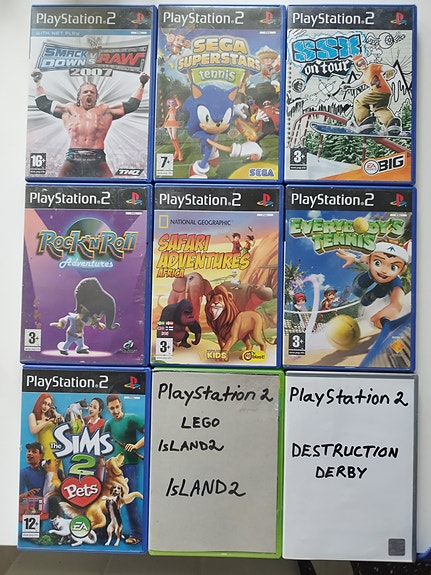 PlayStation 2 pelipaketti PS2 pelit
