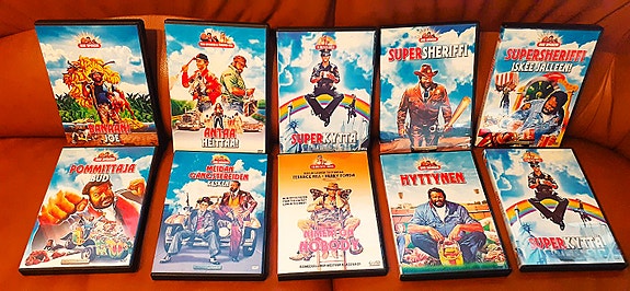 Dvd-Elokuvia Bud Spencer Terence Hill