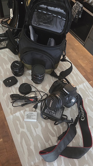 Canon eos 600D setti