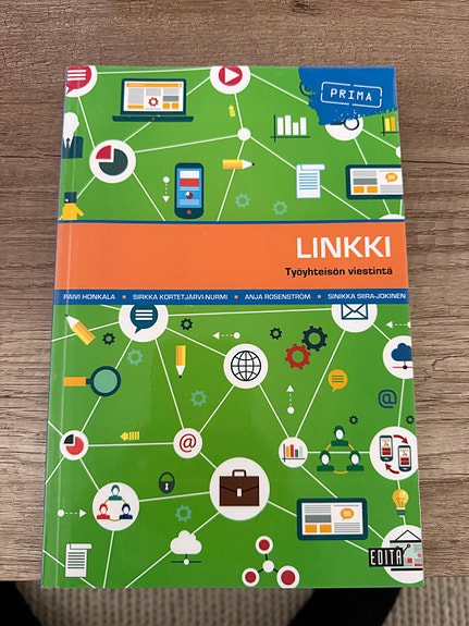 Linkki Työyhteisön viestintä oppikirja