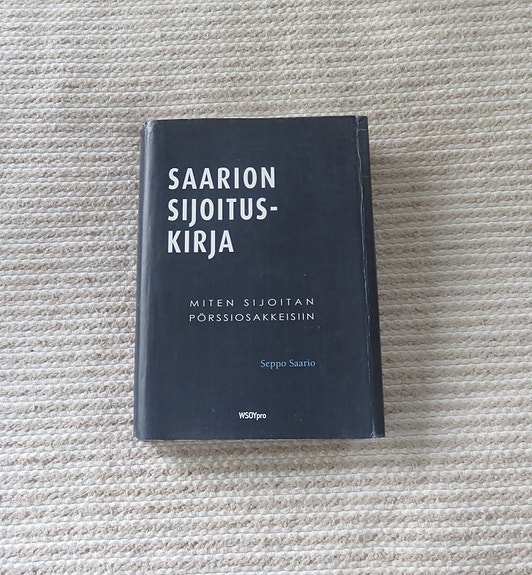 Saarion sijoituskirja Seppo Saario