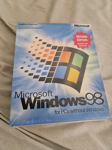 Windows 98 2nd edition avaamaton