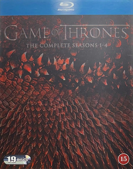 Game of Thrones Blu-ray kaikki kaudet 1–8