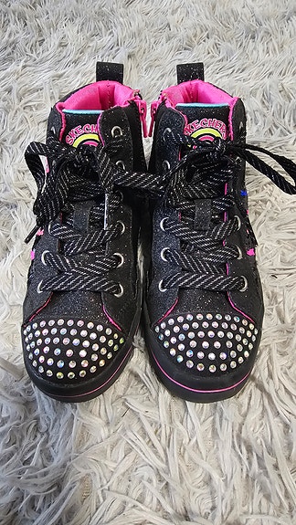 sketchers tennarit käännettävillä paljetteillä, koko 29