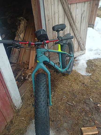 Canyon maastopyörä fatbike 26" koko L unisex