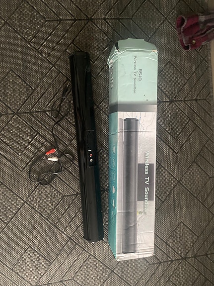 käyttämätön BS-10 wireless tv soundbar
