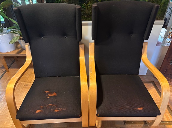 Artek 401 Alvar Aalto nojatuolit/entisöintiin