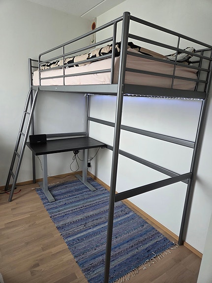 Ikea Svärta parvisänky