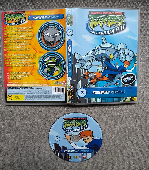 Teenage Mutant Ninja Turtles – Kosminen keräilijä DVD (suomijulkaisu)