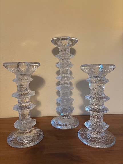 Iittala Festivo lasikynttilänjalat