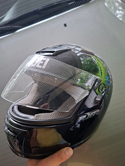 Shoei kypärä koko xs musta