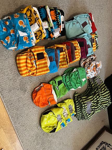 Muksut, Ipanat, Imsevimse ja muut kestovaipat, koko newborn/3-6kg/S—XL/10-15kg