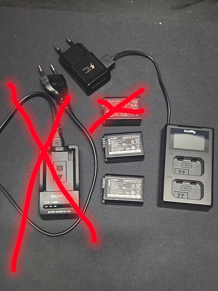 SmallRig 3818 NP-FW50 Battery & Charger Kit