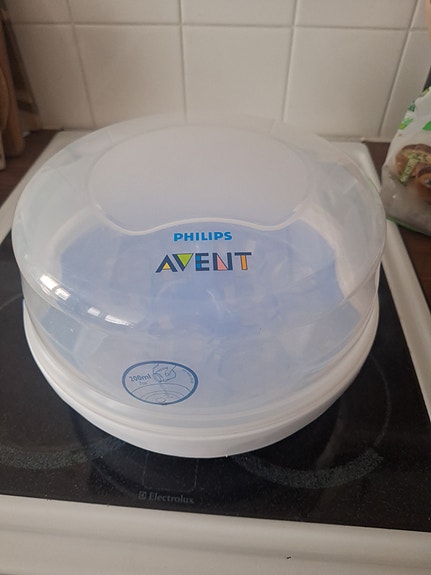 Avent tuttipullojen mikrosteriloija