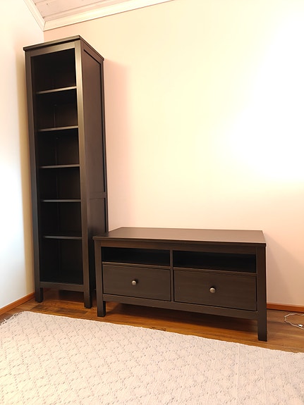 Ikea Hemnes tv-taso ja hylly