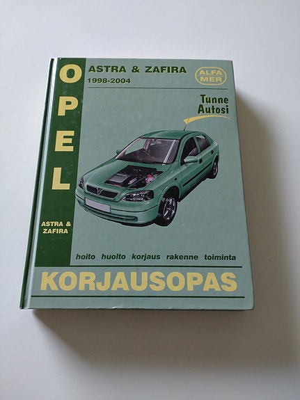 Alfamer Opel Astra & Zafira 1998–2003 korjausopas
