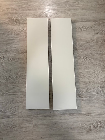Ikea lack seinähylly x2