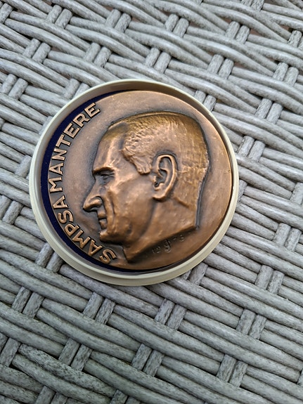 Sampsa Mantere muistomitali