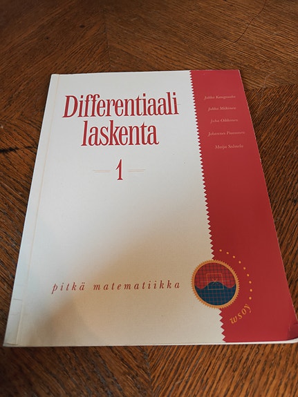 Differentiaalilaskenta 1 - pitkän matematiikan oppikirja