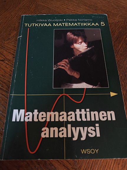 Tutkivaa matematiikkaa 5 – Matemaattinen analyysi oppikirja