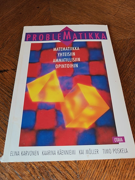 Problematikka matematiikan oppikirja