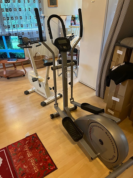 Reebok c7.7 Crosstrainer kuntopyörä harmaa
