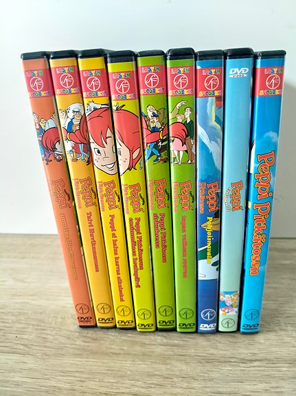 Peppi Pitkätossu DVD 9kpl