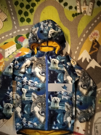 Racoon softshell takki 122cm