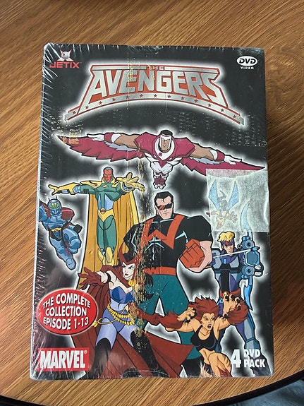 The Avengers DVD boksi