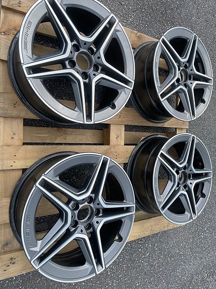 18” MB alumiinivanteet 4 kpl amg