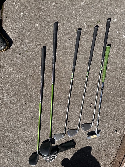 US Kids Golf mailat ja stand bag - juniorin golfsetti
