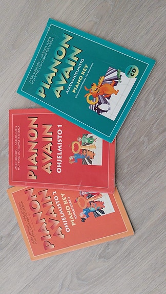 Pianon avain -oppikirjat