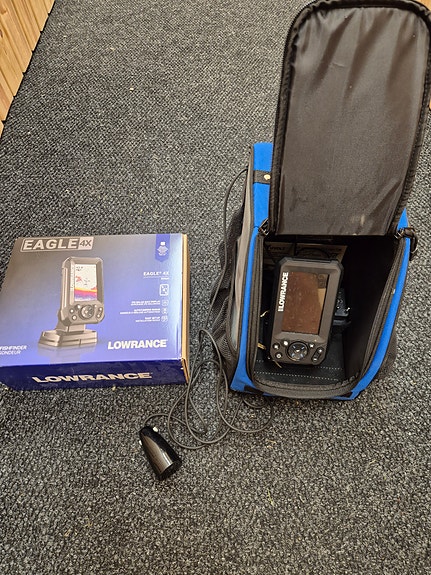 Lowrance pilkkikaiku setti
