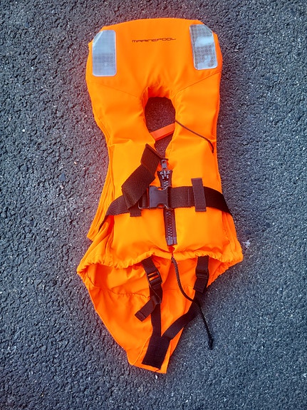 Marinepool vauvan pelastusliivi 5–10 kg oranssi