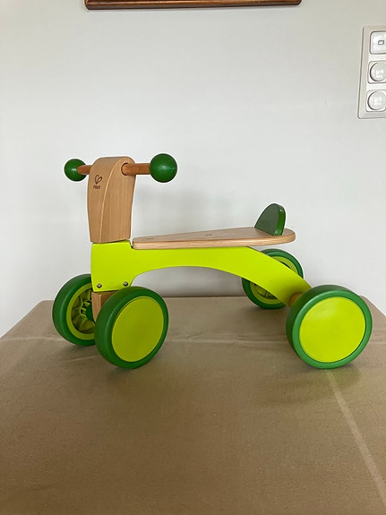 Hape puinen potkupyörä