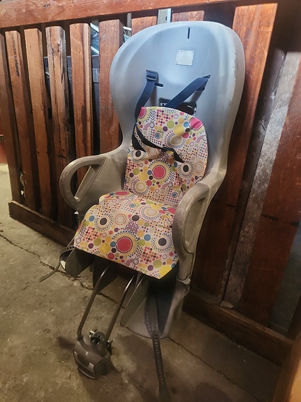 Baby seat for bicycle