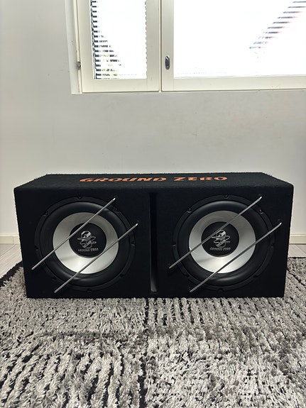 Ground Zero 2x12” Subwoofer