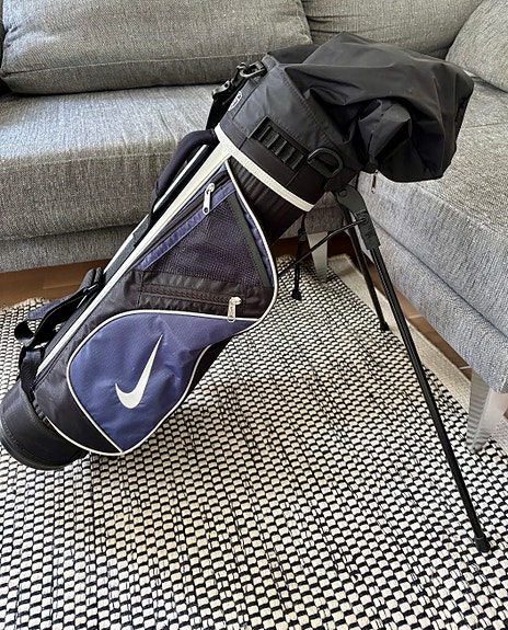 Lasten Nike golfbägi ja mailat
