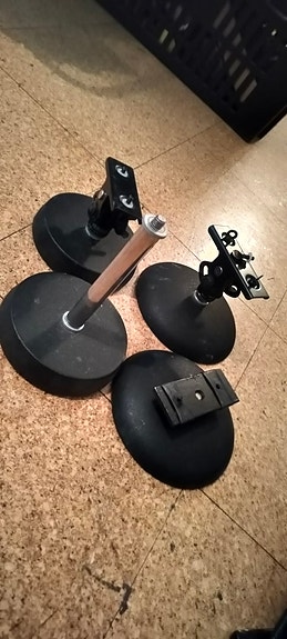 Mikrofini/kaiutin pöytätelineet & Yamaha BMS-10A Mikonitelineadapterit
