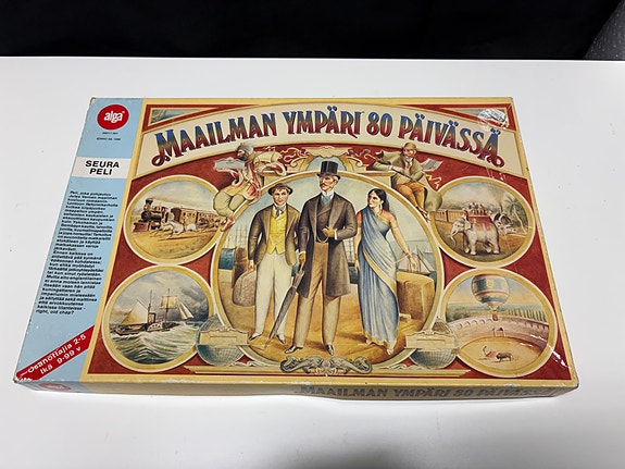 Alga Maailman ympäri 80 päivässä lautapeli (1986)