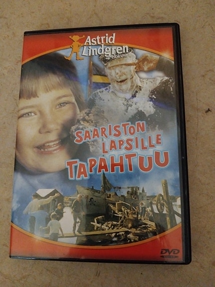 Astrid Lindgren Saariston lapsille tapahtuu DVD
