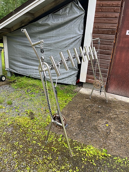 Targa kaari, kelat ja mastot